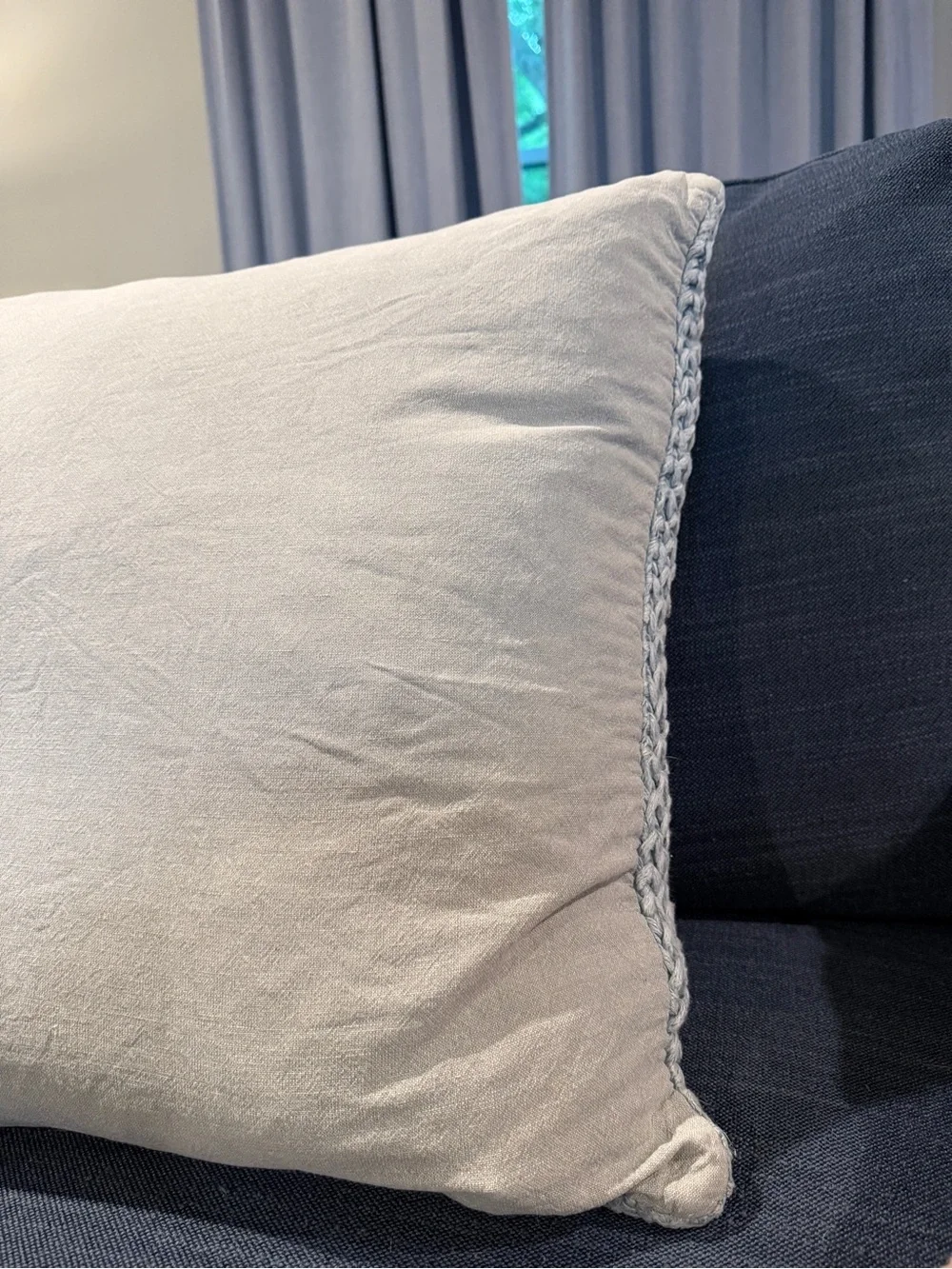 SET OF TWO Pottery Barn throw pillows